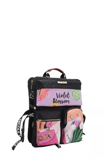 Nicole Lee USA Multi-Pocket Travel Backpack West2East Surf