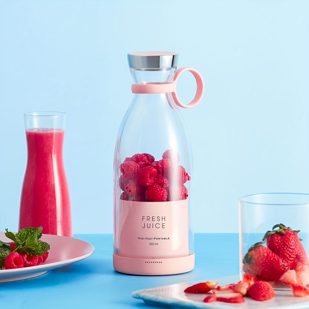 [Portable Fruit Blender] Wireless Mini Fruit Blender Juicer - 350ML Portable Electric, Perfect for On-the-Go! NovaCart