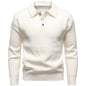 Men's British Fashion Polo Collar Sweater Grayceful LLC
