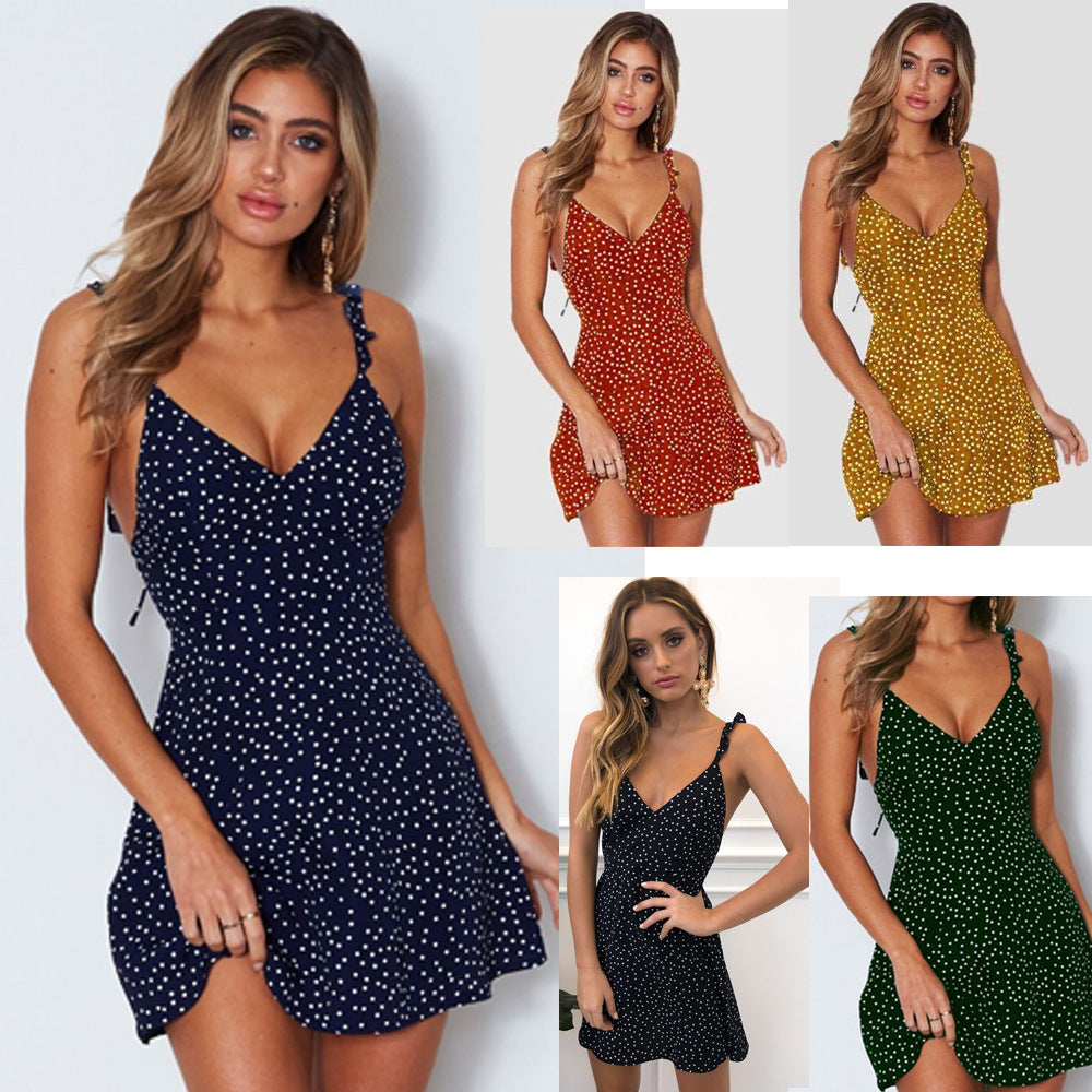 Women Summer Fashion Beach Sundress FitiqueFit