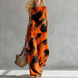 Women's Sleeveless Printed Tank Top & Wide-Leg Pants Two-Piece Set FitiqueFit