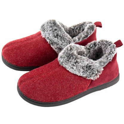 Women's Cozy Slippers, Warm Plush Lining, Faux Fleece Blend Micro Household Shoes, Indoor and Outdoor Anti-slip Sole, Preferred Gift for Holidays, Women Shoes NovaCart
