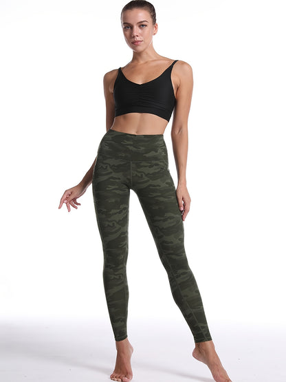 1pc, New Spring And Summer Breathable Sweat-Absorbing Leggings, Women'S Fitted Yoga Pants, Casual Trousers, Slim And Butt-Lifting, Form-Fitting And Sexy, Cropped Length, High-Waisted, Tailored, Lift The Butt, Peach-Shaped But NovaCart