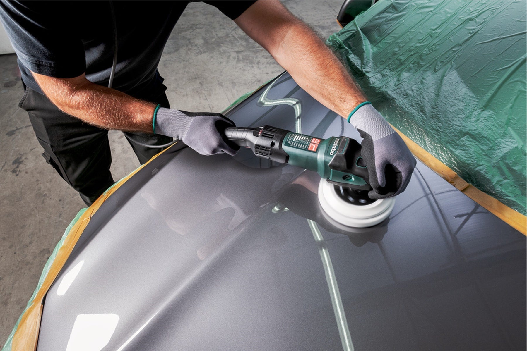 Metabo 615200420 PE 15-20 7" Var Spd Polisher 13.0A VM Hardware