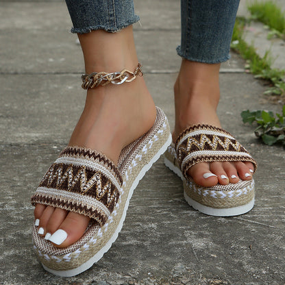 Open Toe Platform Sandals New Era Fashion LLc