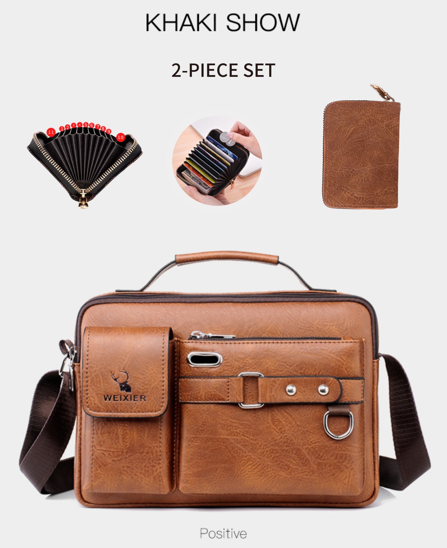 Men's Single-Shoulder Bag, Crossbody Bag, Business Messenger Bag, Shoulder Bag, Handbag, Casual Bag for Men NovaCart
