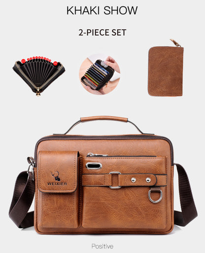 Men's Single-Shoulder Bag, Crossbody Bag, Business Messenger Bag, Shoulder Bag, Handbag, Casual Bag for Men NovaCart