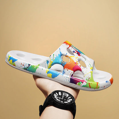Plus Size Colorful Slippers See size chart under “more details” The Fashion Celestial