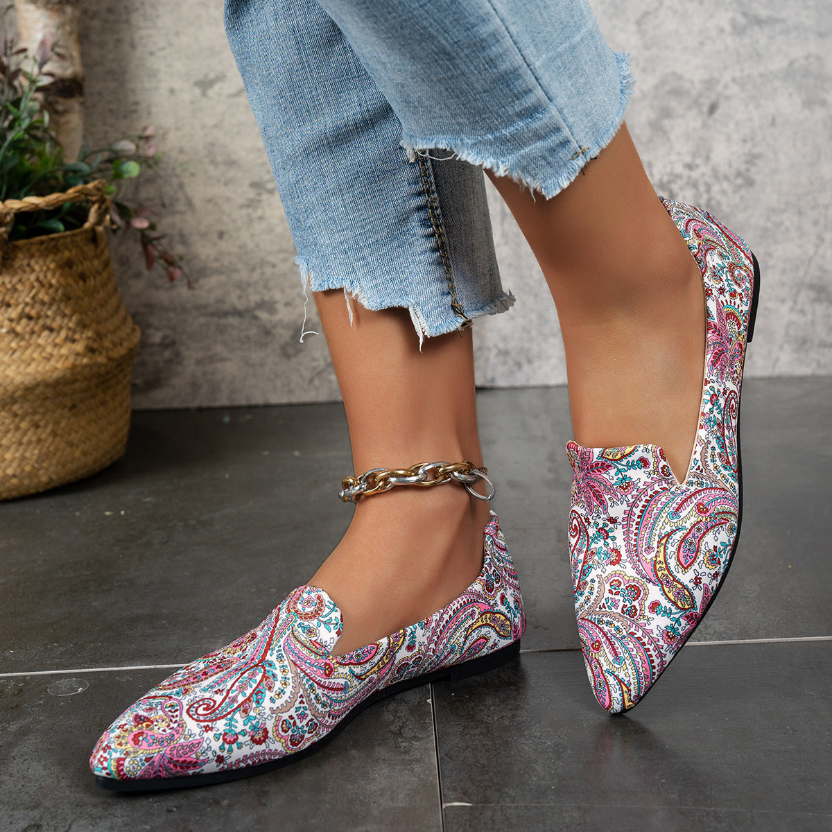 Women’s Flat Pointed-Toe Thin Shoes — Casual Everyday Flats FitiqueFit