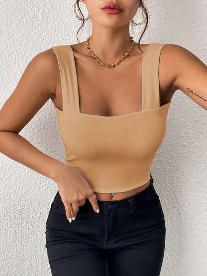 European And American Sexy Chest-Revealing Waist-Cinching Camisole NovaCart