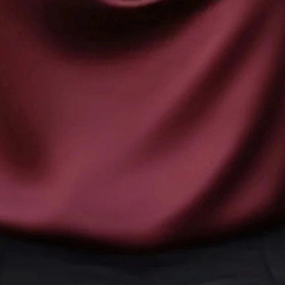 Women's Elegant Draped Neck Blouse FitiqueFit
