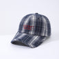 Women's Striped Checkered Embroidered Baseball Cap – 4 Colors FitiqueFit