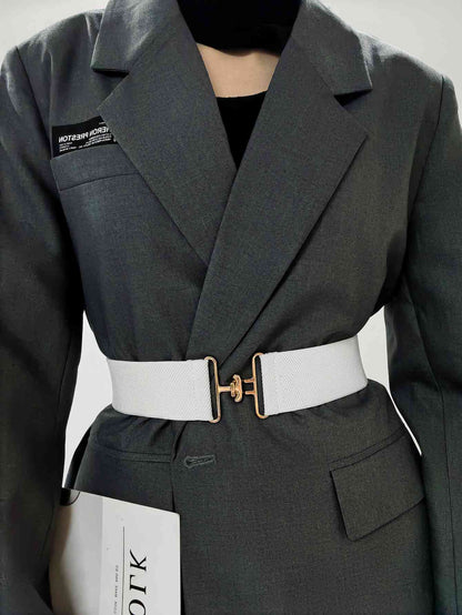 StylishFit Elastic Wide Belt – Adjustable Comfort and Chic Design See size chart under “more details” The Fashion Celestial