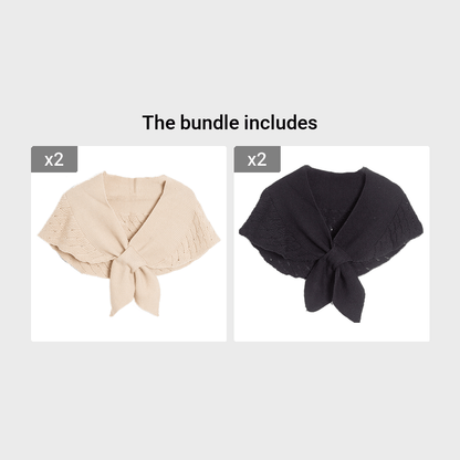Women'S Stylish Openwork Yarn Shawl - Lightweight, Breathable Polyester, Perfect for Layering or Standalone Outfits, Machine Washable, Weekend Casual Wrap | Versatile Shawl | Stylish Knitwear, Shawls for Winter NovaCart