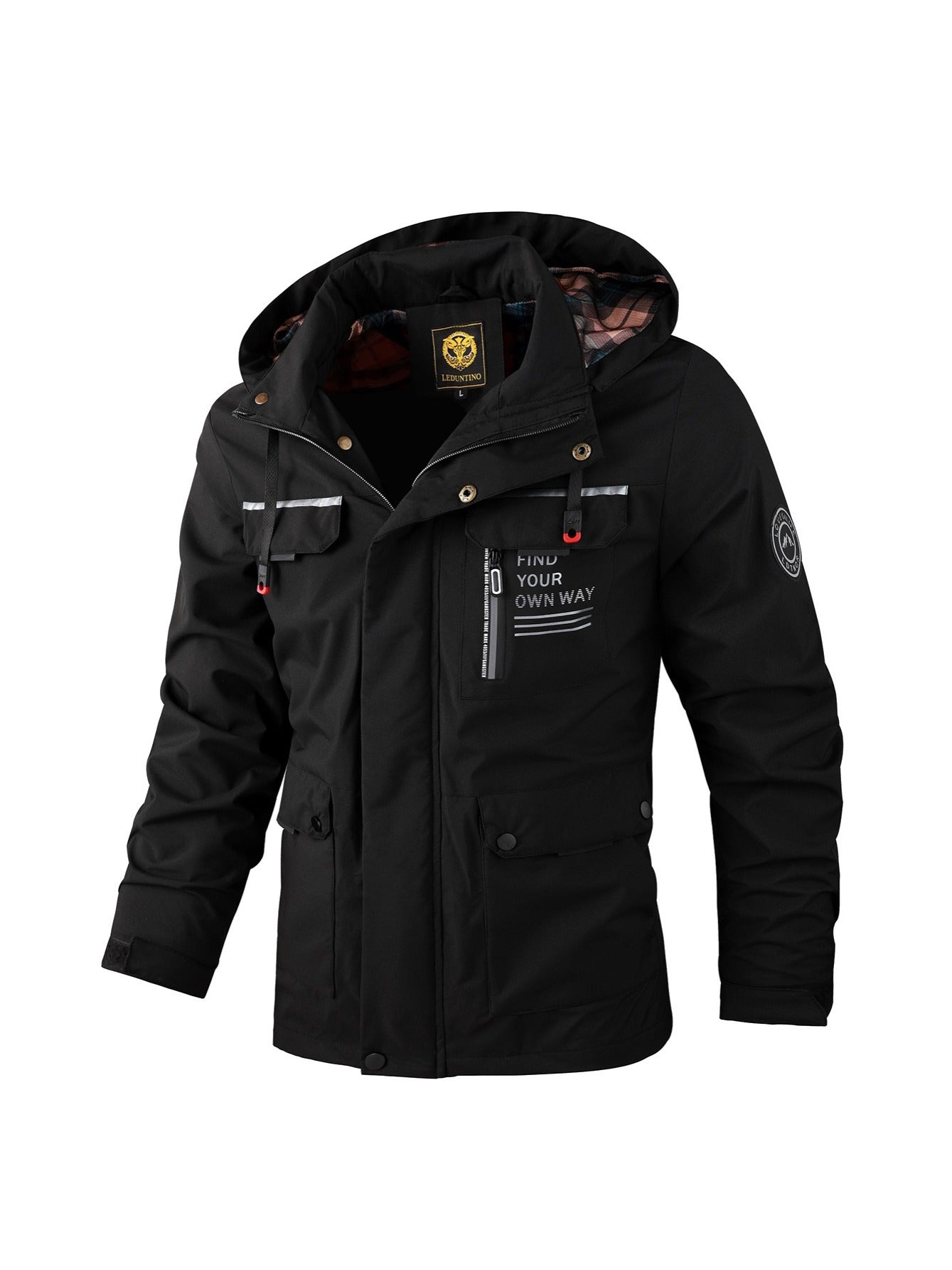 Men's Fashion Casual Windbreaker Jacket, Spring and Autumn Outdoor Lightweight Jacket NovaCart