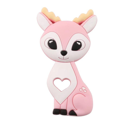Baby Teether Silicone Rabbit Food Grade Bunny Teether Nursing Teething  Accessories Silicone Animal Teether For Kids and Baby Stevvex