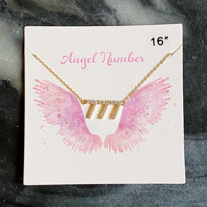 Dainty Angel Number Necklace Shop Style & More | Fresh Looks, Everyday Deals & Free Shipping