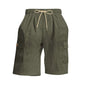 Mens Corduroy Multi-Pocket Shorts For Sports SnagBag