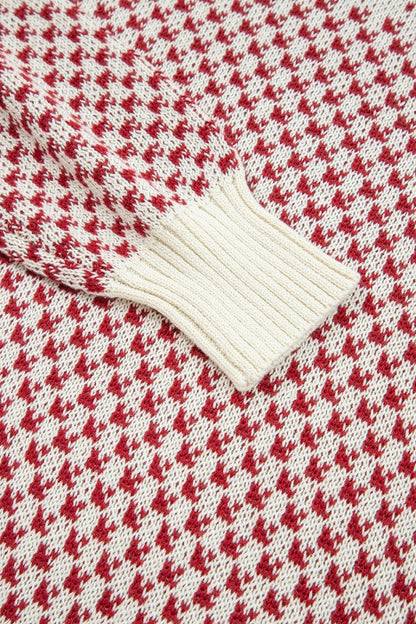 Dotted Colorblock Lantern Sleeve Sweater Shop Style & More | Fresh Looks, Everyday Deals & Free Shipping
