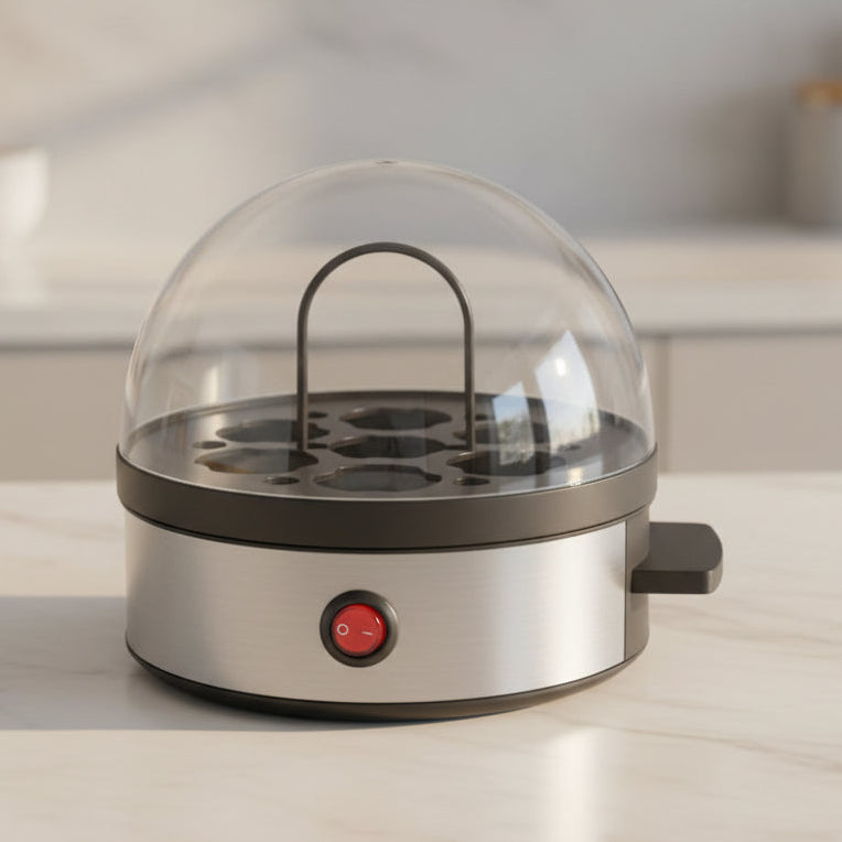 Dash Deluxe Rapid Egg Cooker – 12-Egg Steamer, Poacher & Omelet Maker SmartPursue™