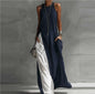 Off-Shoulder Color-Block Flared Maxi Dress with Pockets | 5 Colors FitiqueFit