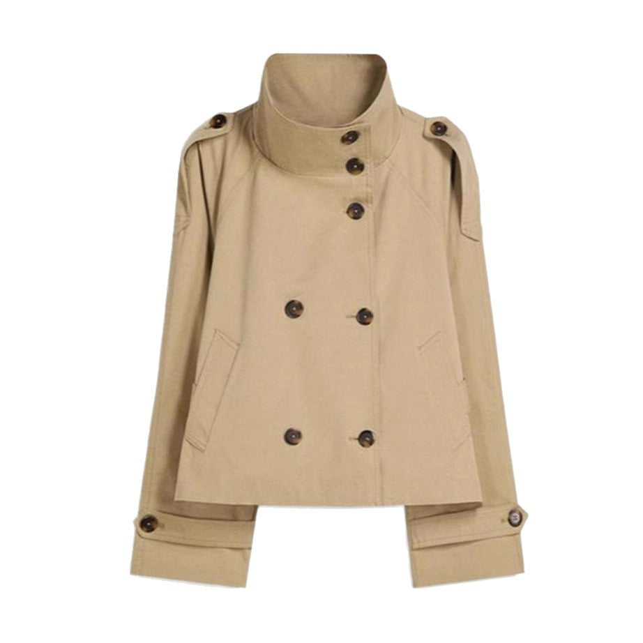 Women’s Lace-Up Waist Trench Coat FitiqueFit