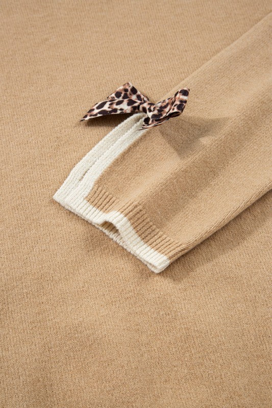 Ava Cuff Contrast Trim Sweater Shop Style & More | Fresh Looks, Everyday Deals & Free Shipping