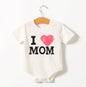 Baby Bodysuit with Triangle Design for Newborns