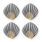 4pcs Creative Shell Shape Wall Hanging Hook Punch-free Strong Adhesive Hook Bathroom Kitchen Wall-mounted Seamless Sticky Hook  Shell Hook Non-Punching Strong Adhesive Adhesive Hook Bearing Door Behind Wall Bathroom Kitchen Key Holder Stevvex