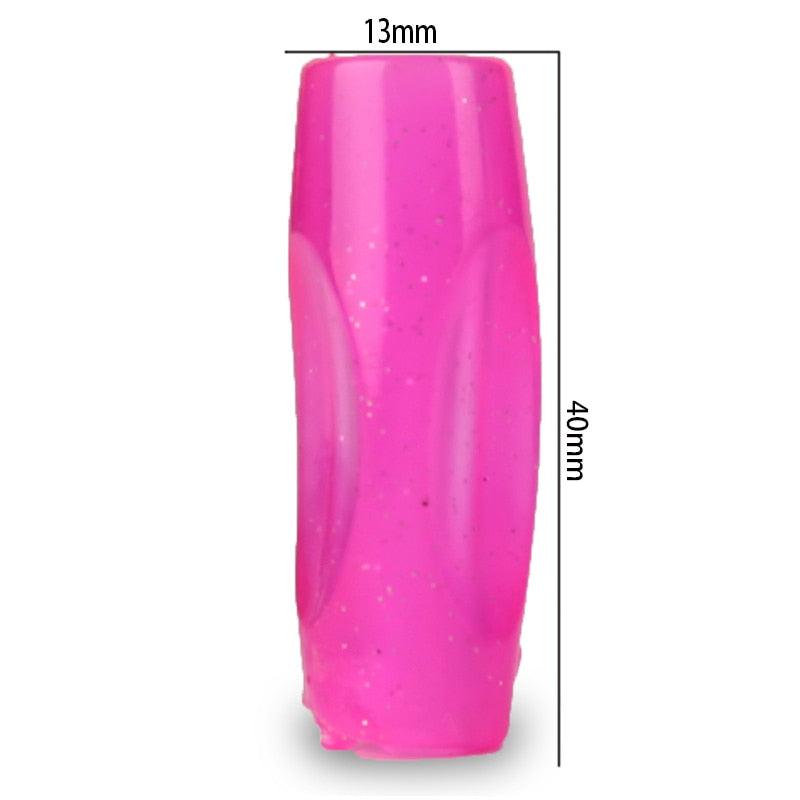 4Pcs/lot Learning Partner Children Students Stationery Pencil Holding Practice Device For Correcting Pen Holder Postures Grip ,Ergonomic Pencil Grips Silicone for Right and Left Handed Users Stevvex
