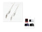 Trendy Leaf Earrings with Tassel Chain and Feathers