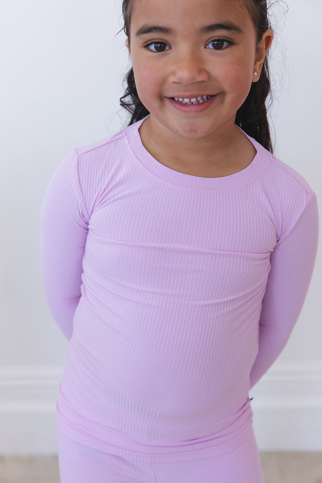 (SOLID, ribbed) Saltwater Princess - Set Blush Lotus