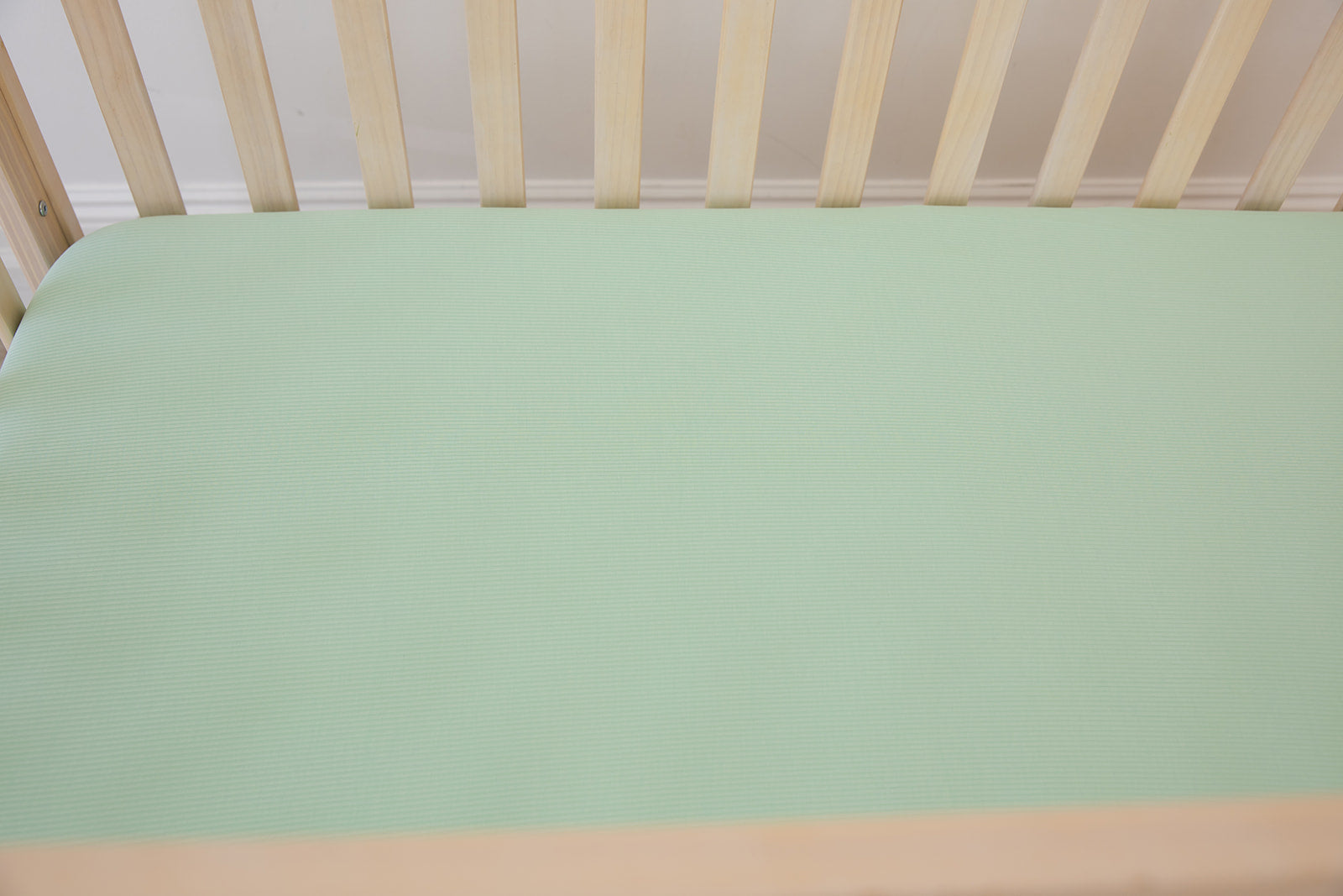 (SOLID, ribbed) Lion Around - Crib Sheet Blush Lotus