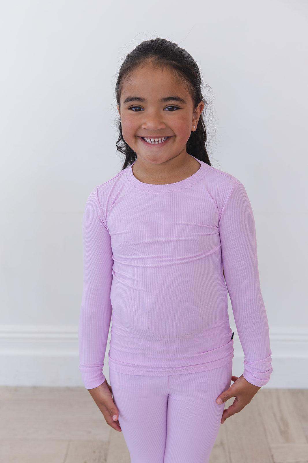 (SOLID, ribbed) Saltwater Princess - Set Blush Lotus