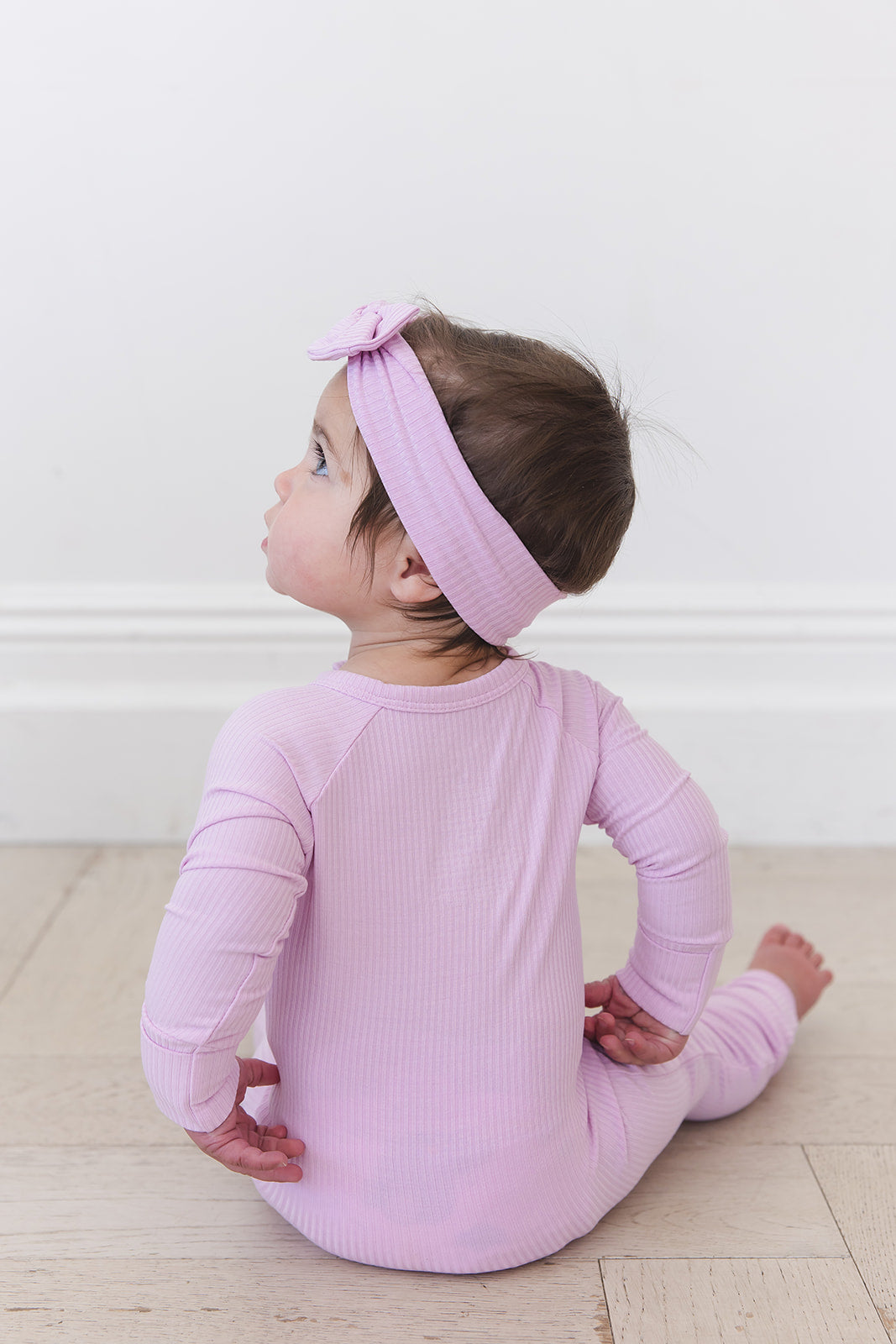 (SOLID, ribbed) Saltwater Princess - Zippy Blush Lotus