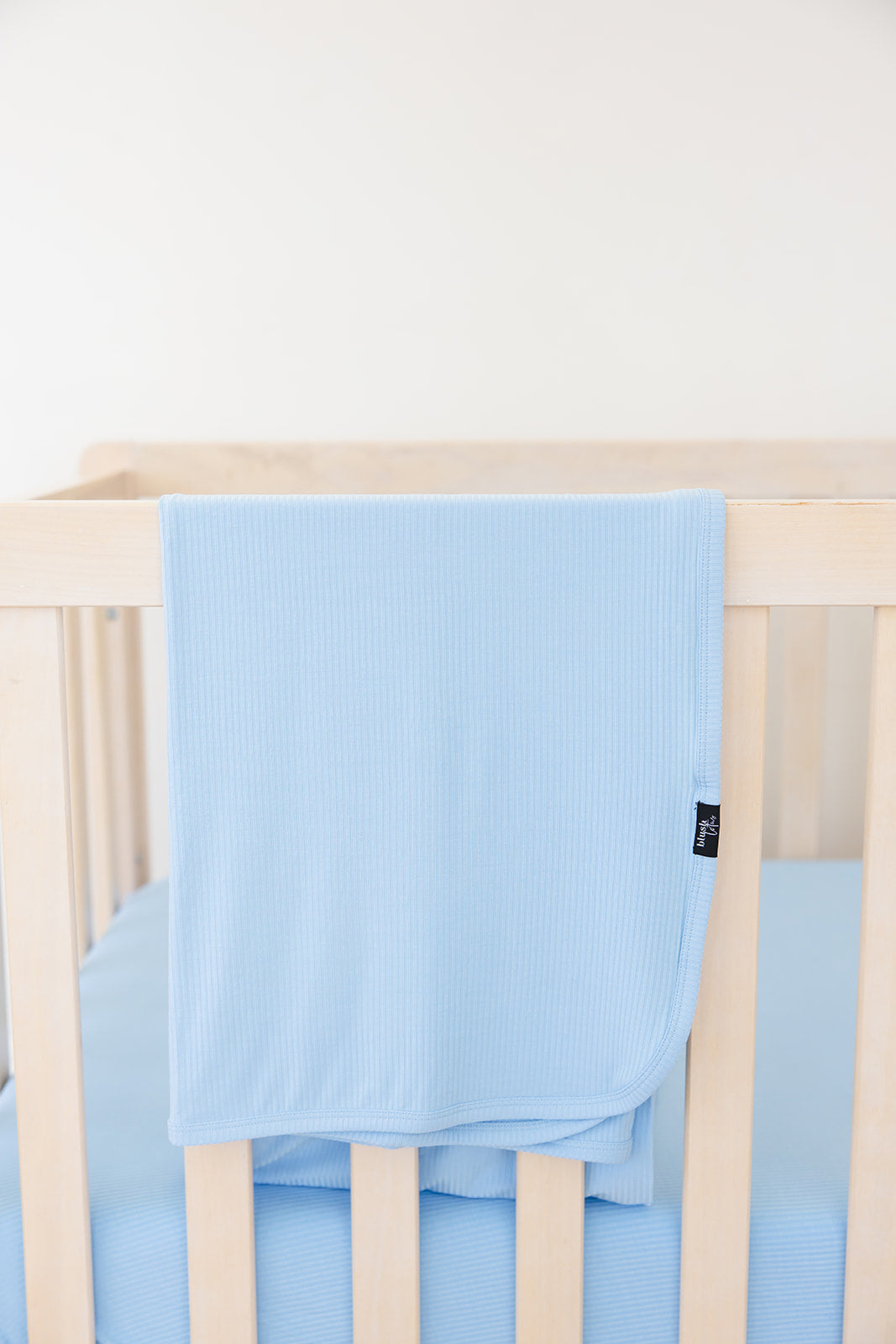 (SOLID, ribbed) Neverland - Lightweight Blanket Blush Lotus