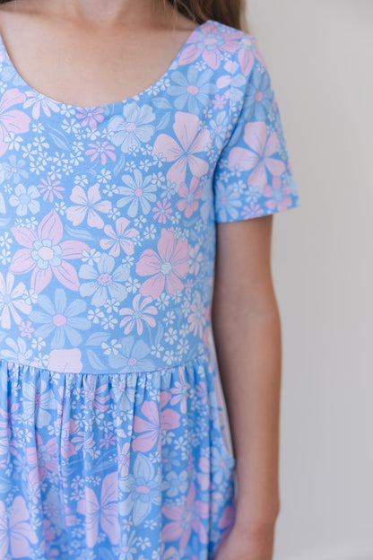 Posie - Wide-leg Romper Blush Lotus
