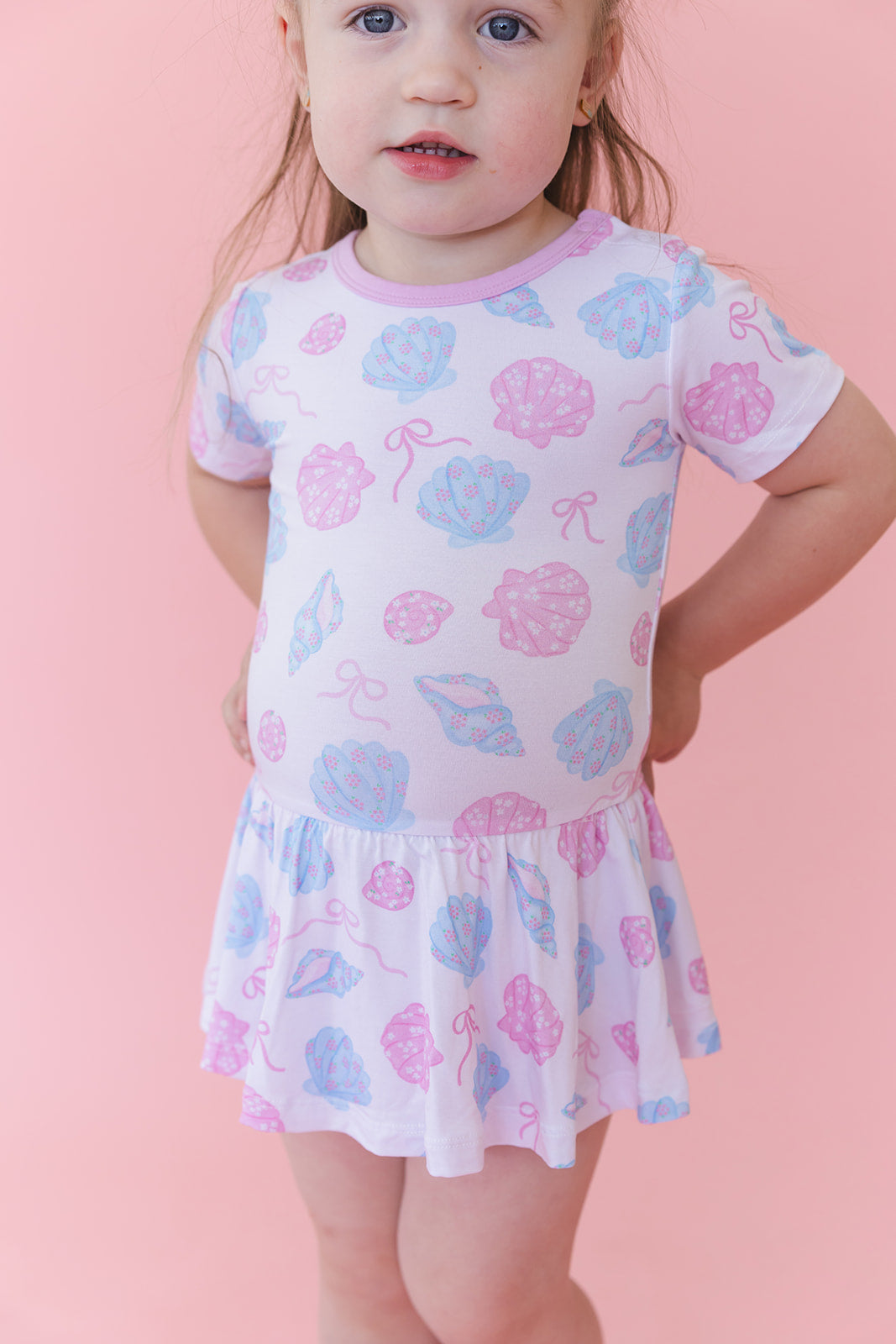 Cove - Bodysuit Dress Blush Lotus