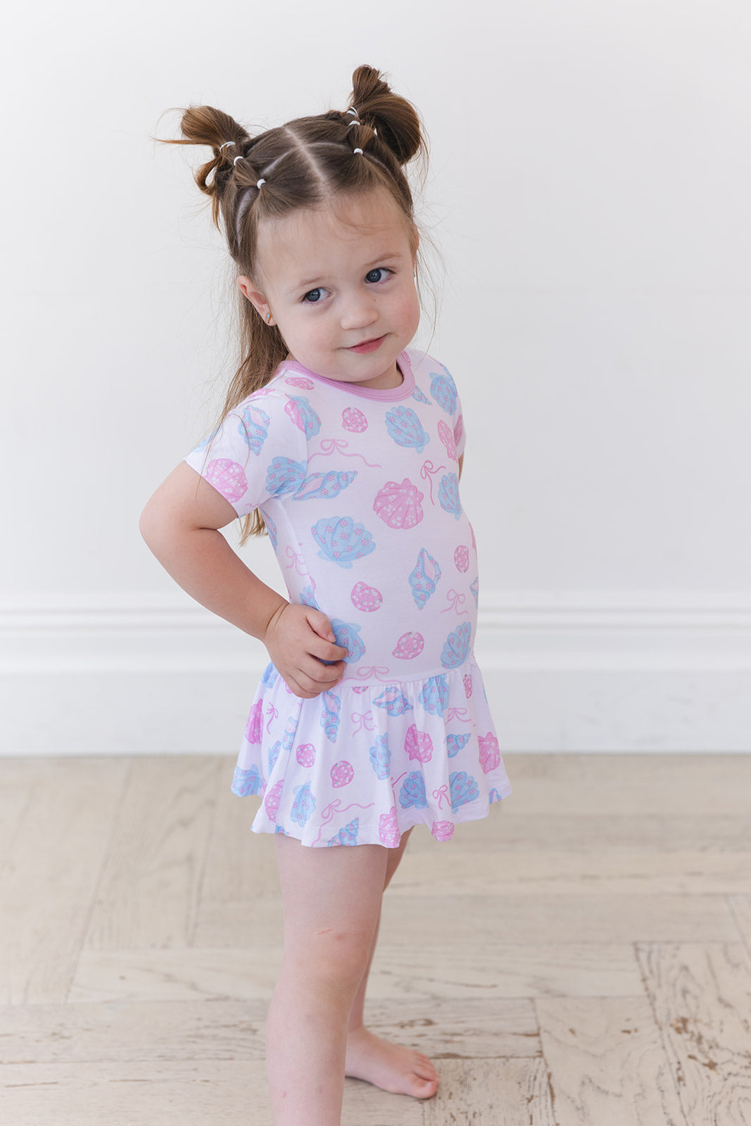 Cove - Bodysuit Dress Blush Lotus