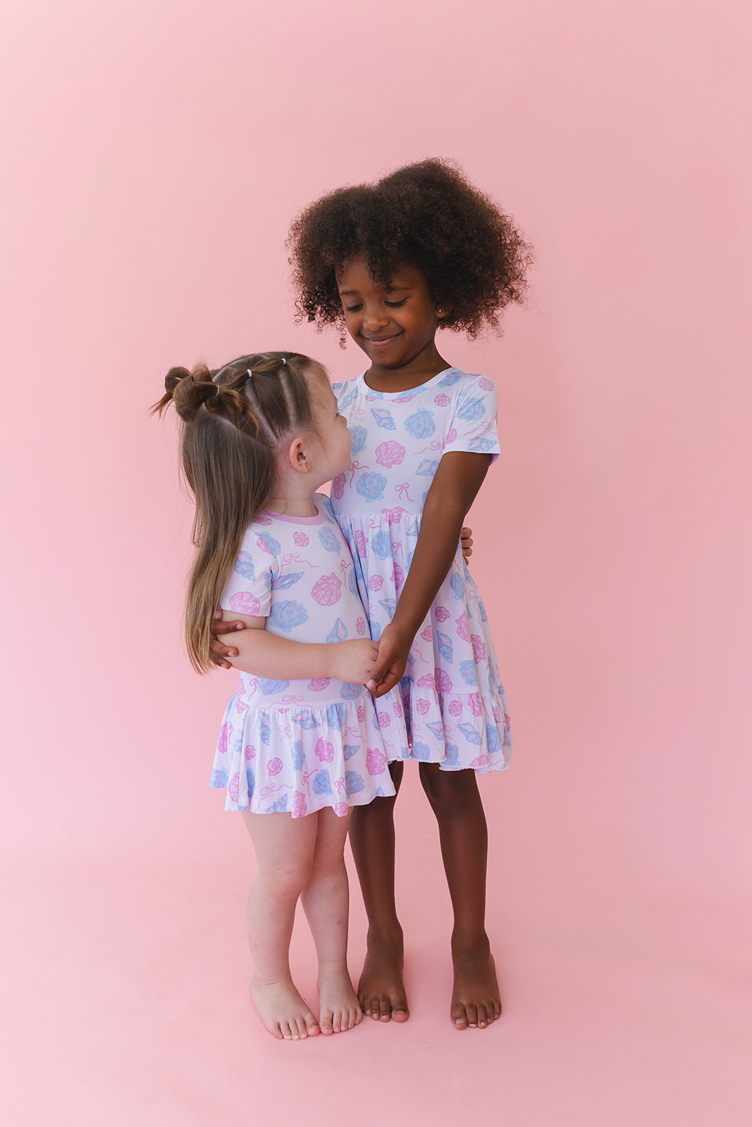 Cove - Ruffle Dress Blush Lotus