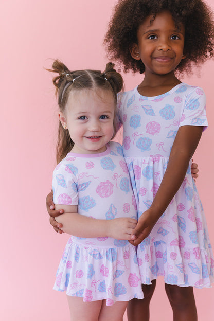Cove - Bodysuit Dress Blush Lotus