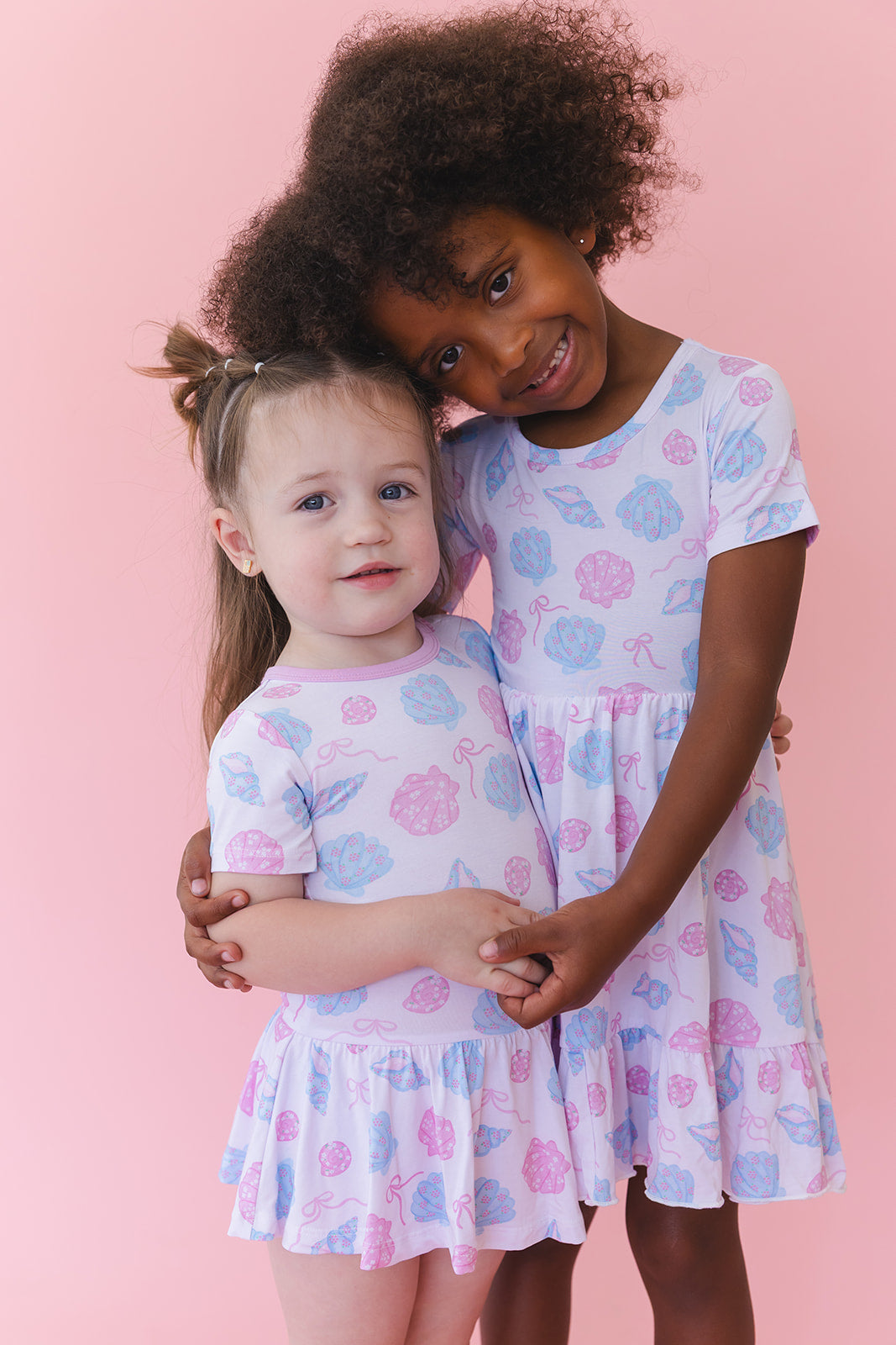 Cove - Ruffle Dress Blush Lotus