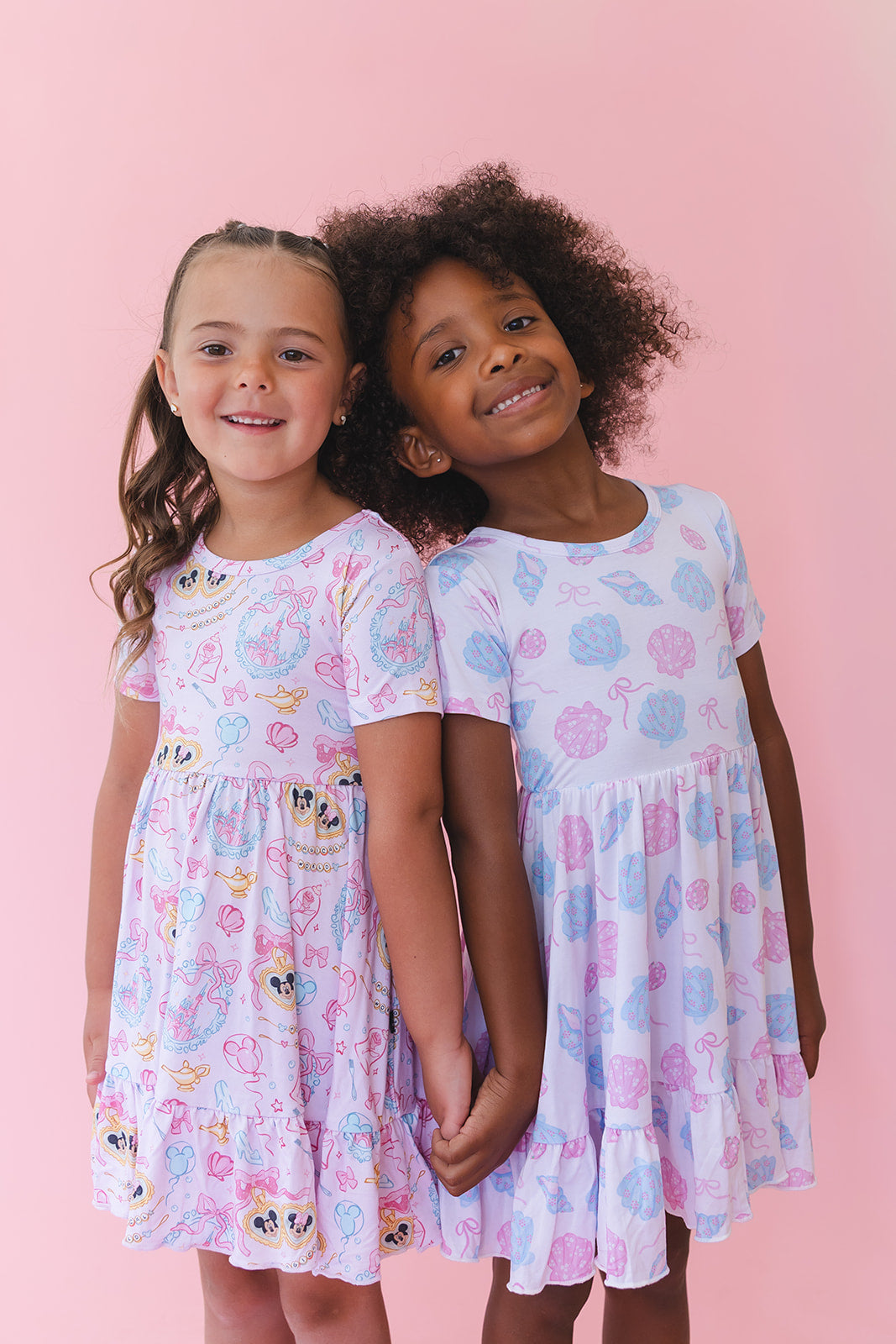 Cove - Ruffle Dress Blush Lotus