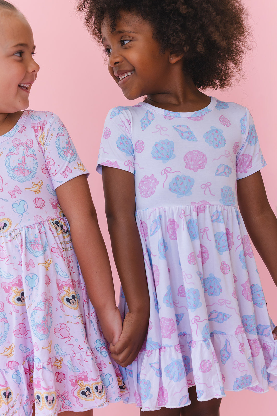 Cove - Ruffle Dress Blush Lotus