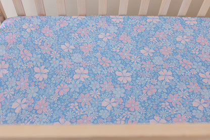 Posie - Crib Sheet Blush Lotus