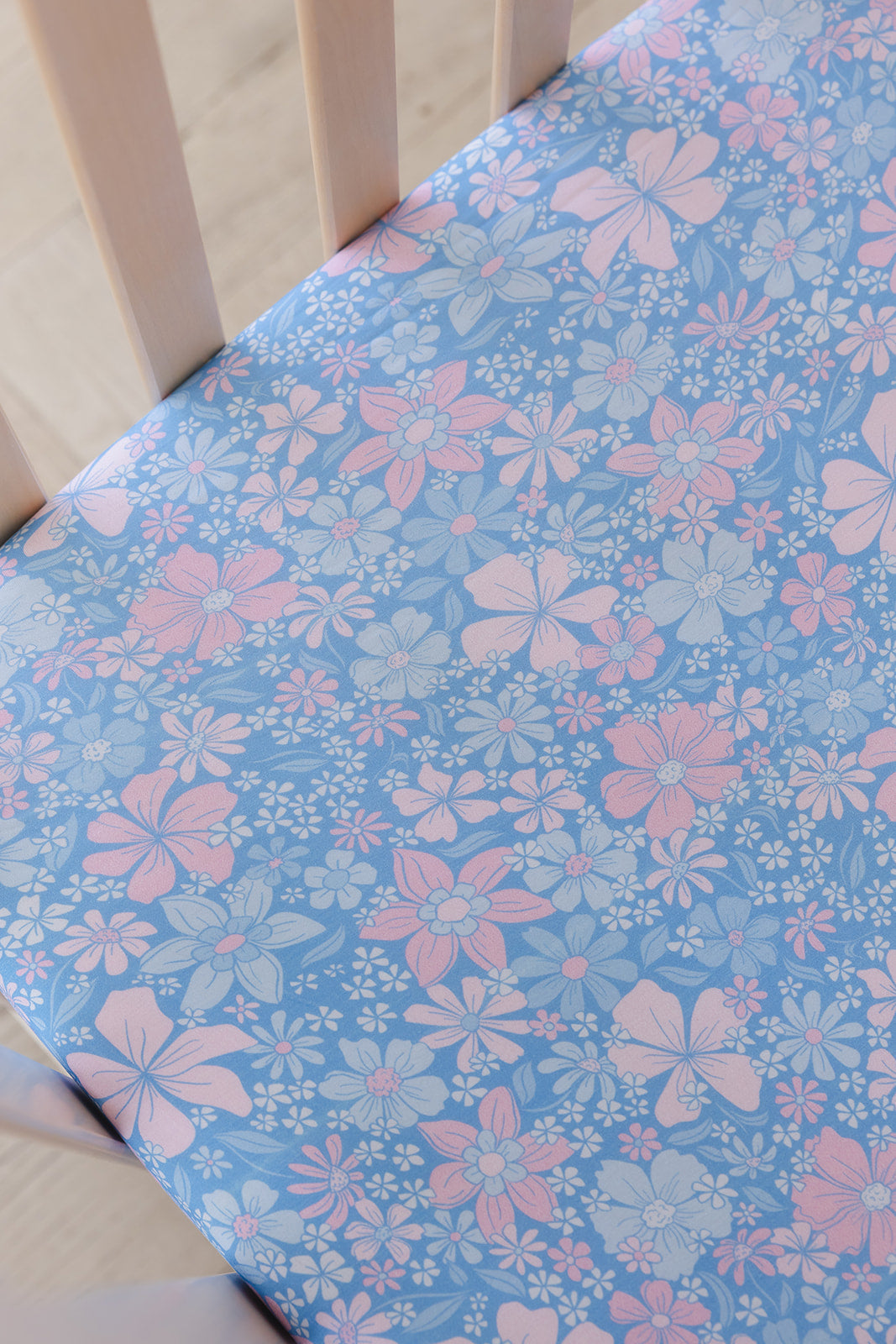 Posie - Crib Sheet Blush Lotus