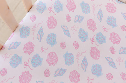 Cove - Crib Sheet Blush Lotus