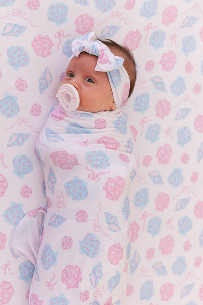 Cove - Swaddle Set Blush Lotus