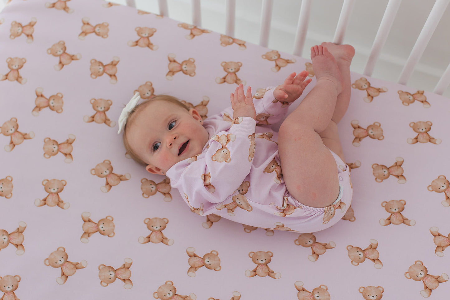 Teddy - Cloud Terry Bubble Romper Blush Lotus