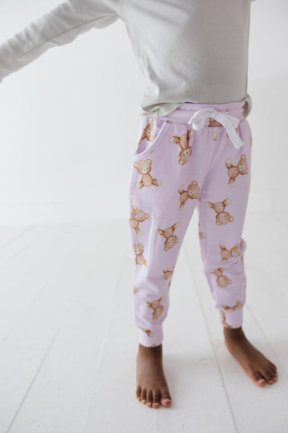 Teddy - Cloud Terry Jogger Blush Lotus